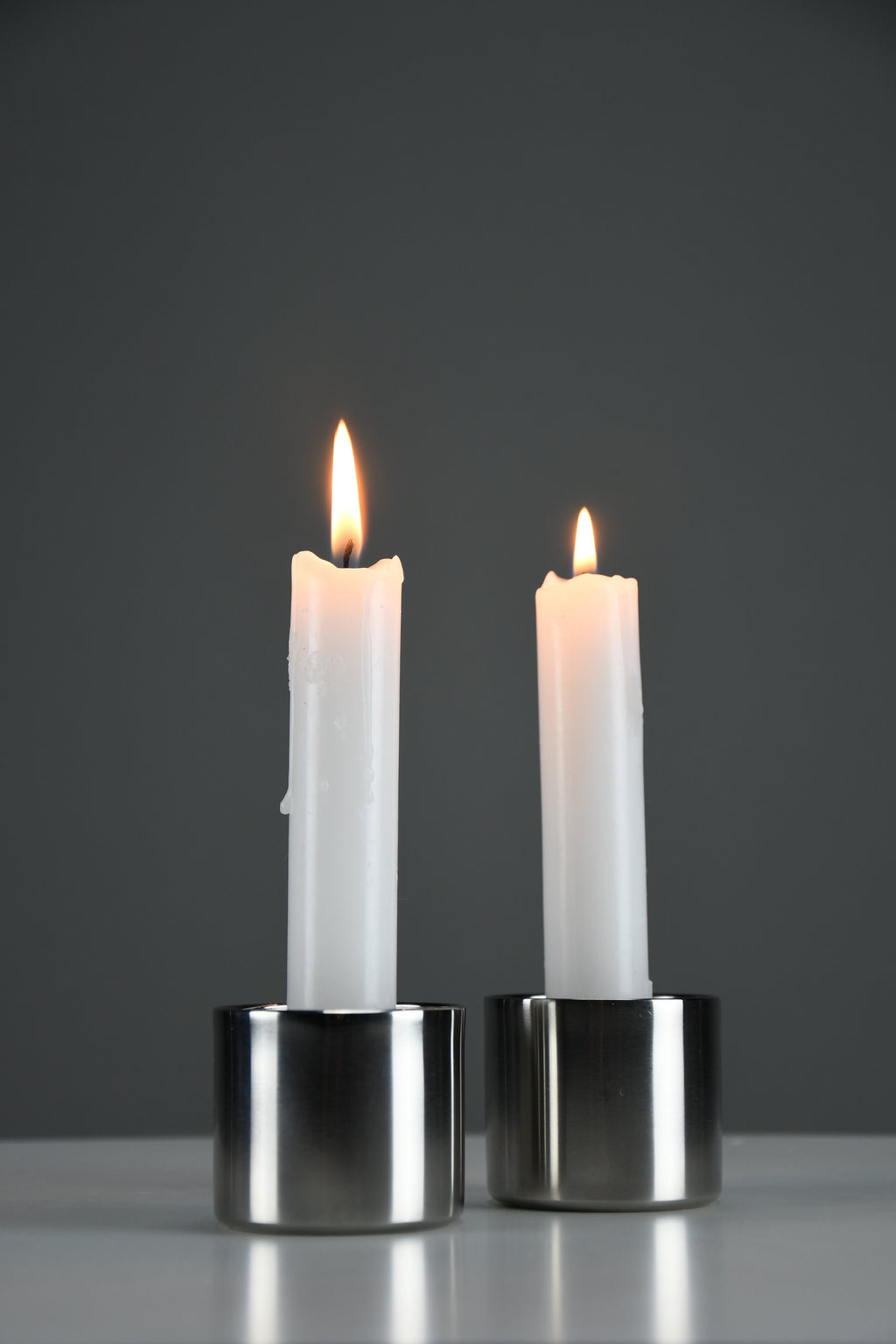 Arne Jacobsen for Stelton Cylinda Line Candlesticks 1964 - Candleholder