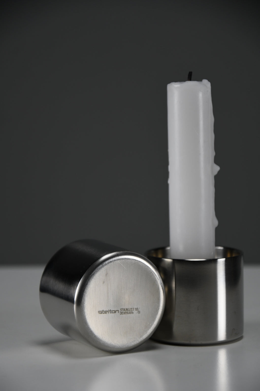 Arne Jacobsen for Stelton Cylinda Line Candlesticks 1964 - Candleholder