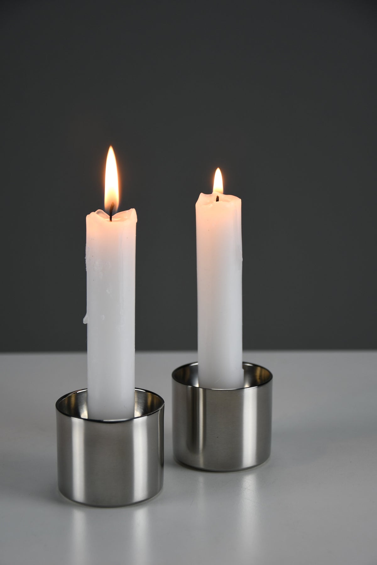 Arne Jacobsen for Stelton Cylinda Line Candlesticks 1964 - Candleholder