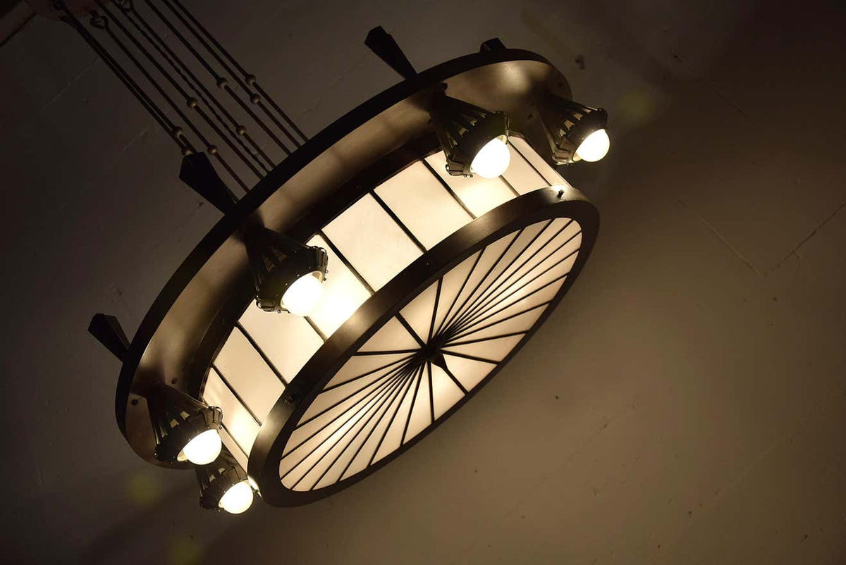 Big Art Deco Chandelier - Lighting
