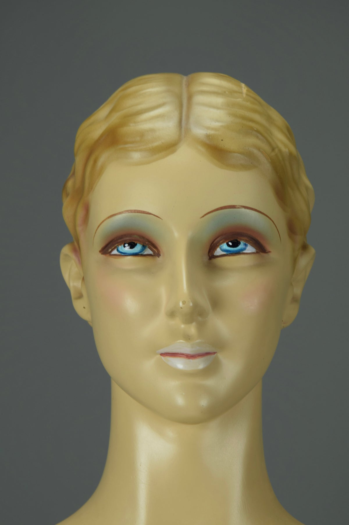 Elegant Spanish art deco jewelry display mannequin 1930 - Decor Sculpture