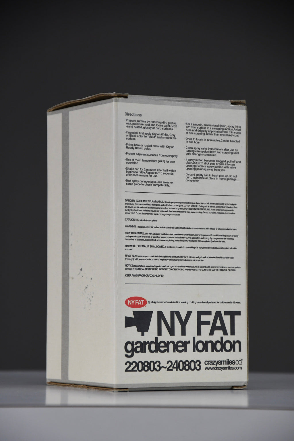 Michael Lau NY FAT Gardener London urban vinyl art toy (2003) - Art Toys