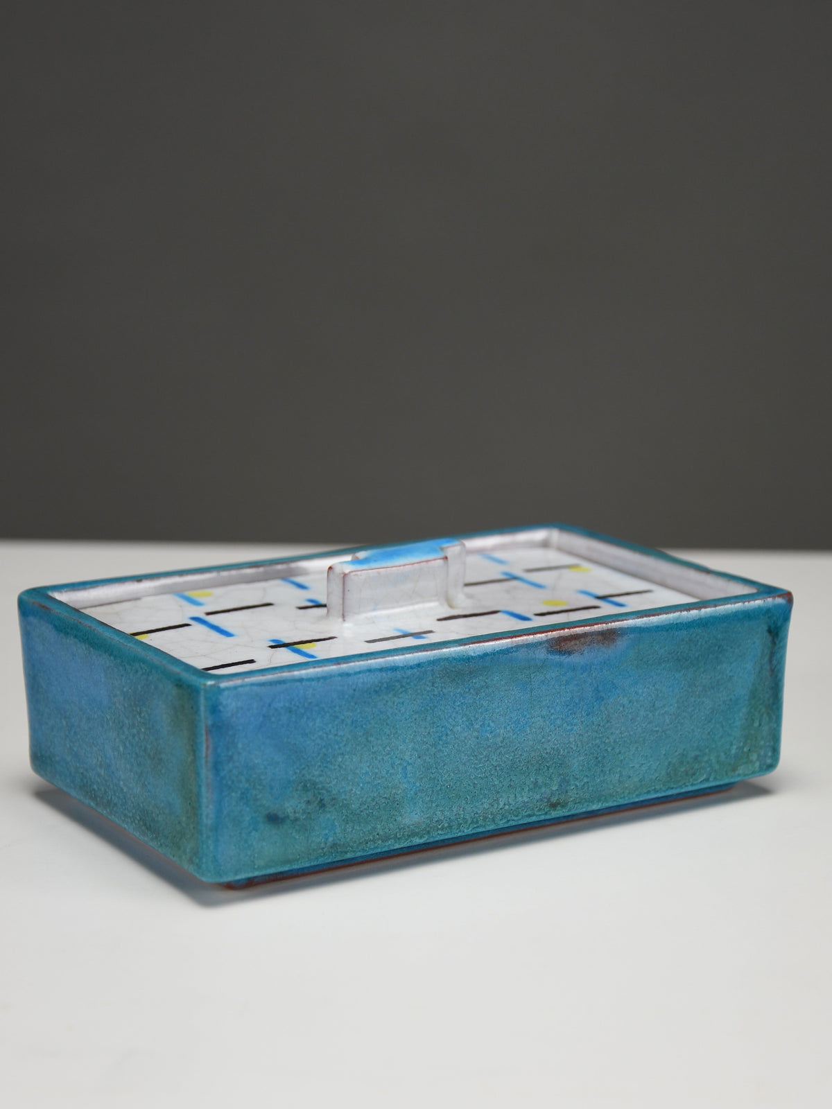 Rare Bauhaus Ceramic ’Zuckerdose’ by Uffrecht & Co. Neuhaldensleben Germany - Collectibles