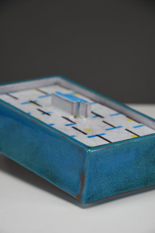 Rare Bauhaus Ceramic ’Zuckerdose’ by Uffrecht & Co. Neuhaldensleben Germany - Collectibles