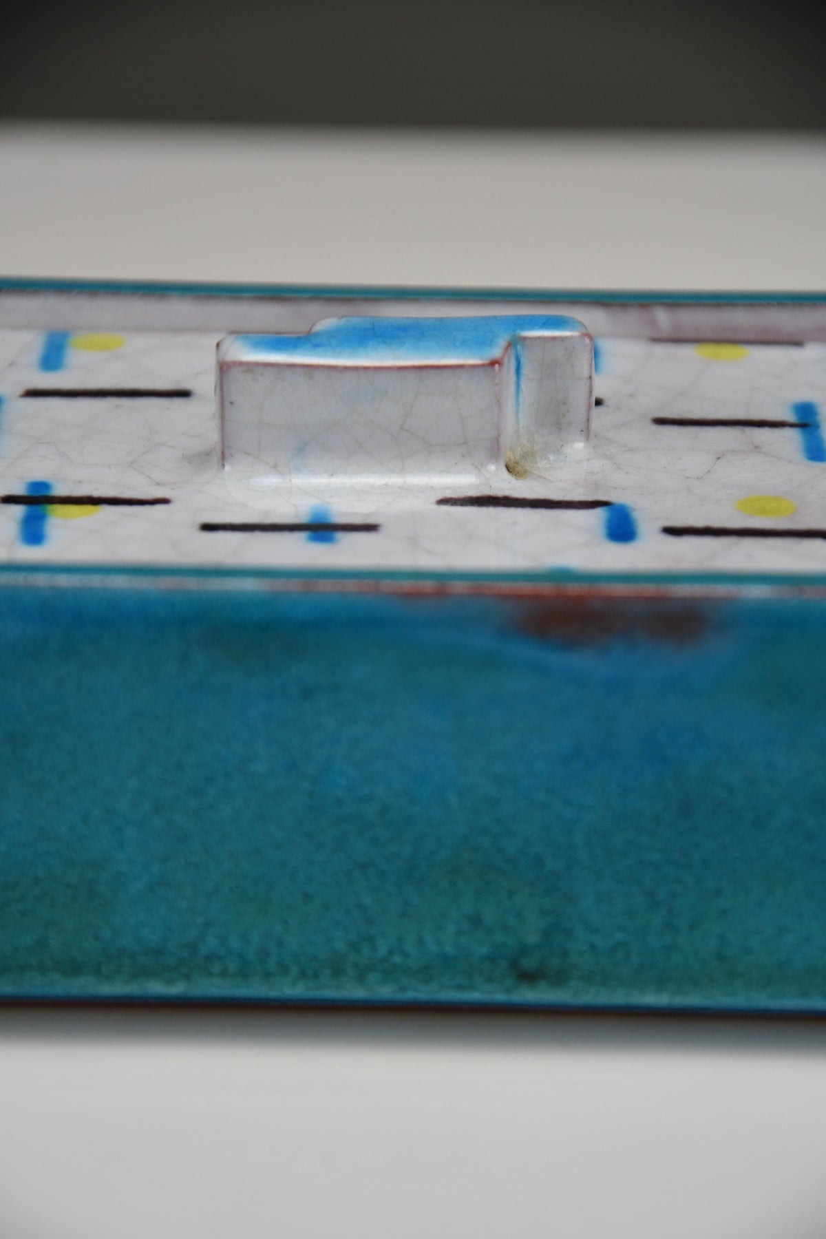 Rare Bauhaus Ceramic ’Zuckerdose’ by Uffrecht & Co. Neuhaldensleben Germany - Collectibles