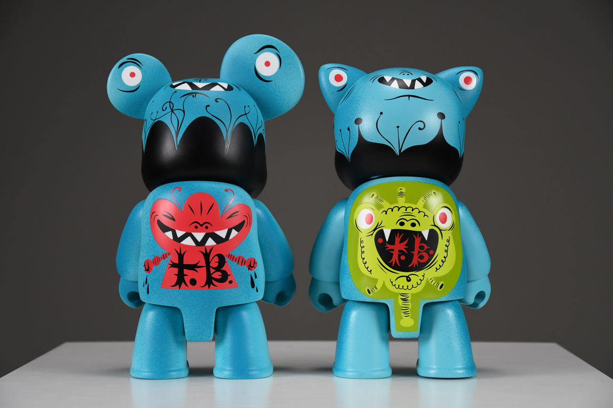 Tim Biskup Deco Armageddon Box designer art toy Set (083/250) Toy2R 2005 - Art Toys